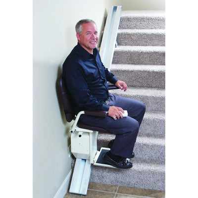 Legacy 2 Stair Lift (New Complete DIY), $0 Shipping, $0 Rail Customization, Lifetime Parts Warranty & USA Made - Solano Mobility & Accessibility tm
