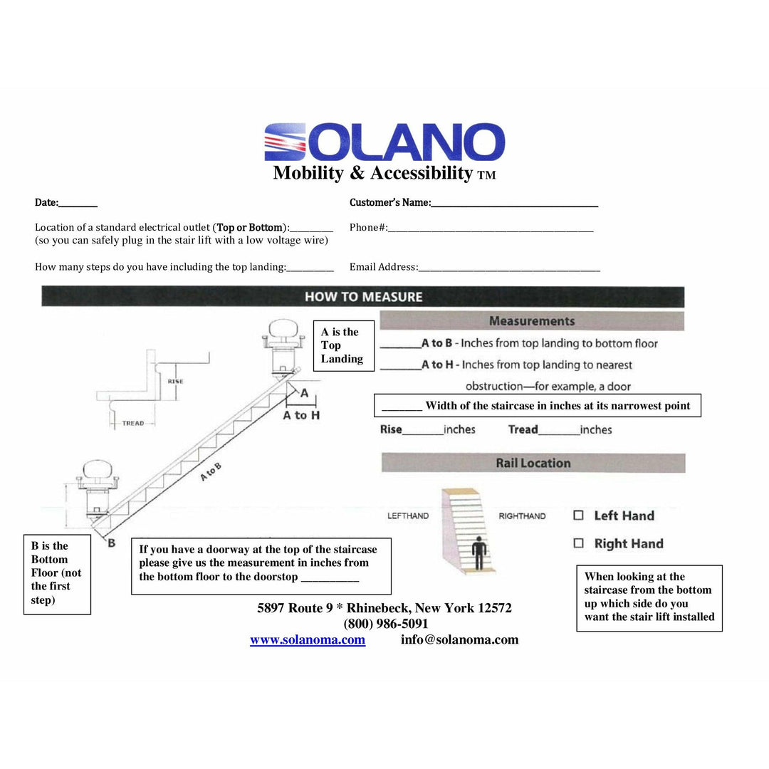 1000 Stair Lift, 300lb Capacity
