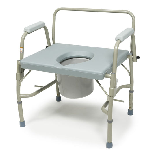 Lumex Imperial Collection 3-in-1 Steel Drop Arm Commode, 600 lb. Weight Capacity Lumex Imperial Collection 3-in-1 Steel Drop Arm Commode, 600 lb. Weight Capacity