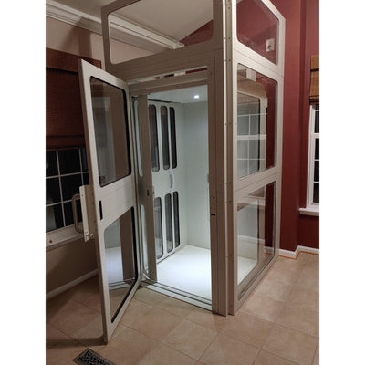 Elevator with a Prefabricated Enclosure - Solano Mobility & Accessibility tm