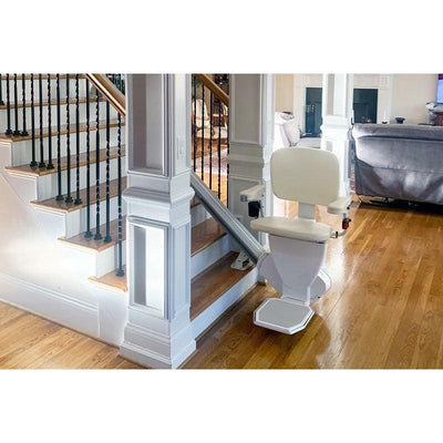 Rave 2 American Made Stair Lift, $0 Custom Cut, & 24/7 Tech & Install Support - Solano Mobility & Accessibility tm